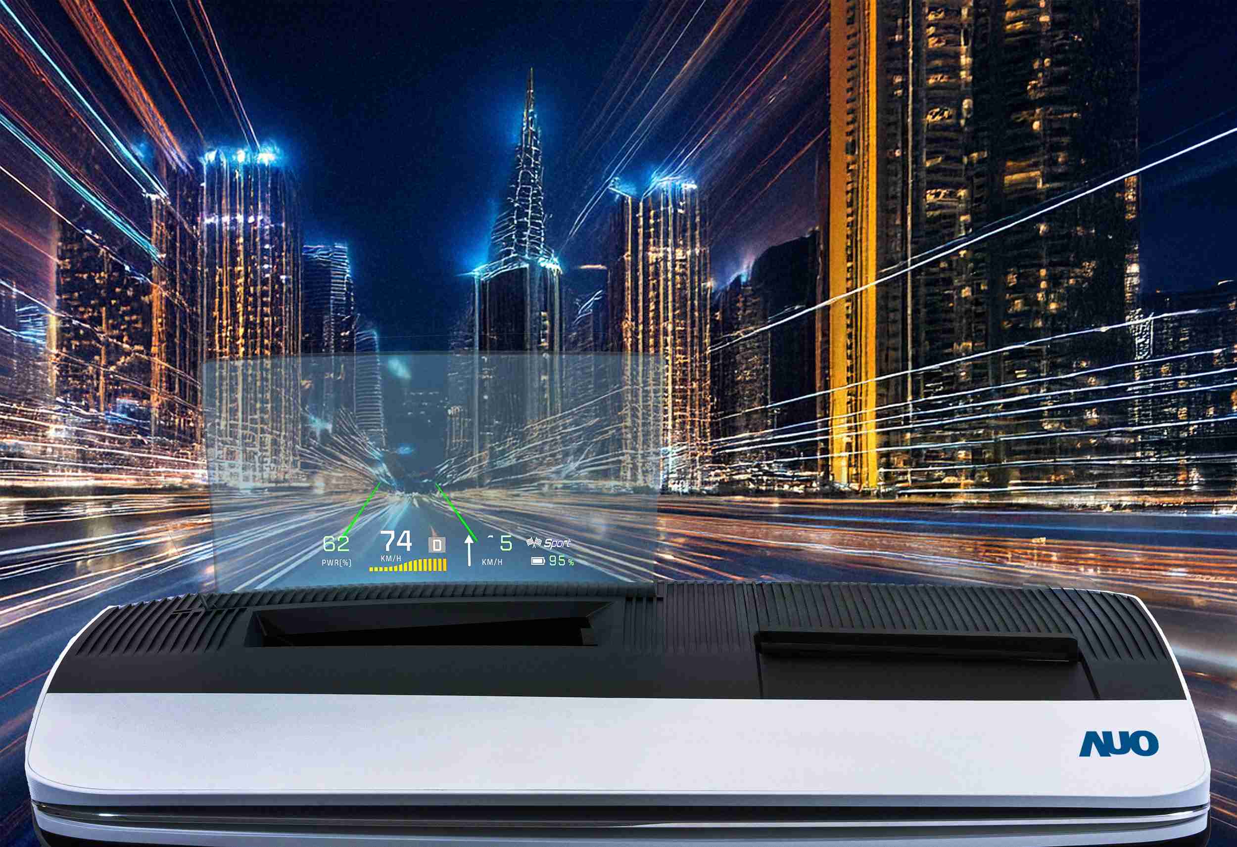 尊龙z6推出13吋Micro LED抬头显示器，，，，提供高入眼亮度、、高色彩饱和度的显示质量，，，，在阳光下或黑暗中都清晰可见，，并利用Micro LED模块体积小的优势，，，解决车用空间有限的痛点