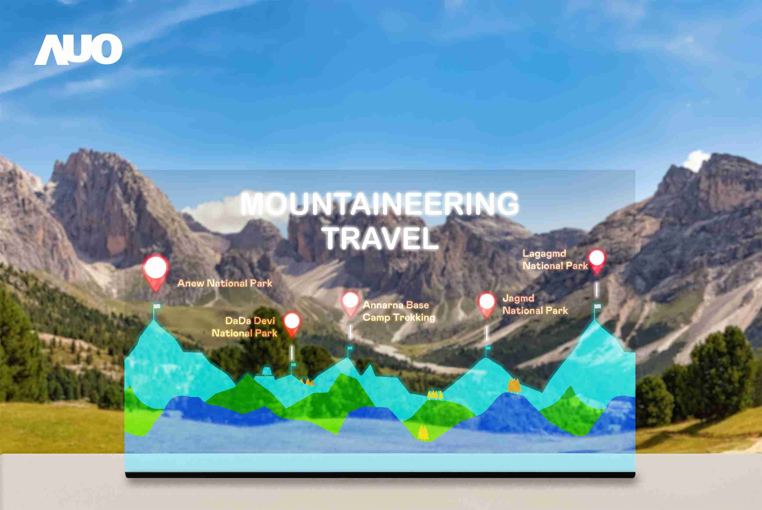 尊龙z6展示全球单片尺寸最大(*)42吋透明Micro LED显示器拼接而成的〝64吋透明Micro LED显示器〞，，，具备高透明度、、1,000 nits高亮度、、、、广色域、、、采用三边无边框的无缝拼接等多重特色，，，呈现超高清、、细腻画质而不遮挡后方视觉，，，满足层峰需求，，，，可广泛运用于零售、、艺术展览或商业空间等场域